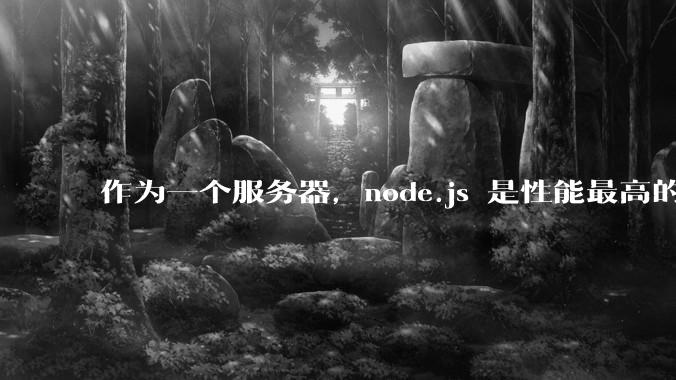 作为一个服务器，node.js 是性能最高的吗？